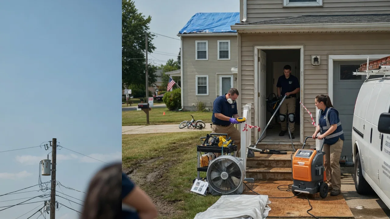 Water Damage Repair in Moreauville, LA near me